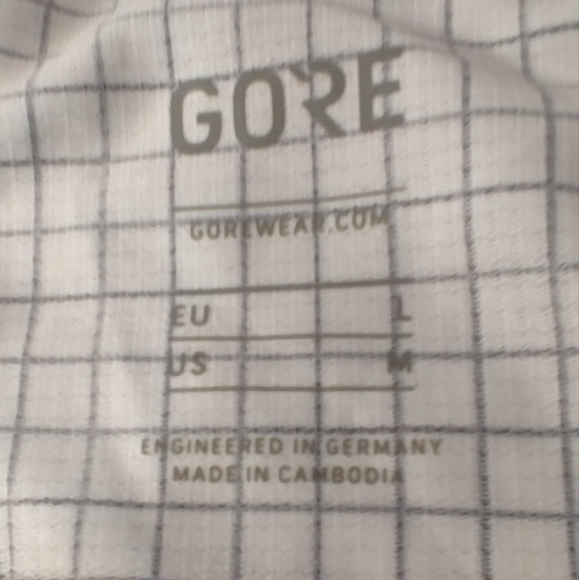 Gore Womens Cycling Grey Checkered Cycling Fullzip Jersey M - Picture 5 of 14